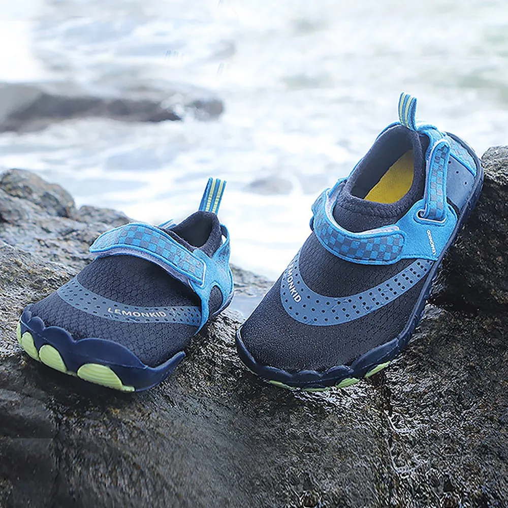 Dark Blue Anti Skid Land and Water Outdoor adventure Shoes for Kids