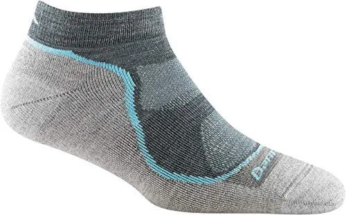 Darn Tough Womens 1986 Light Hiker No Show Lightweight with Cushion Merino Wool Socks
