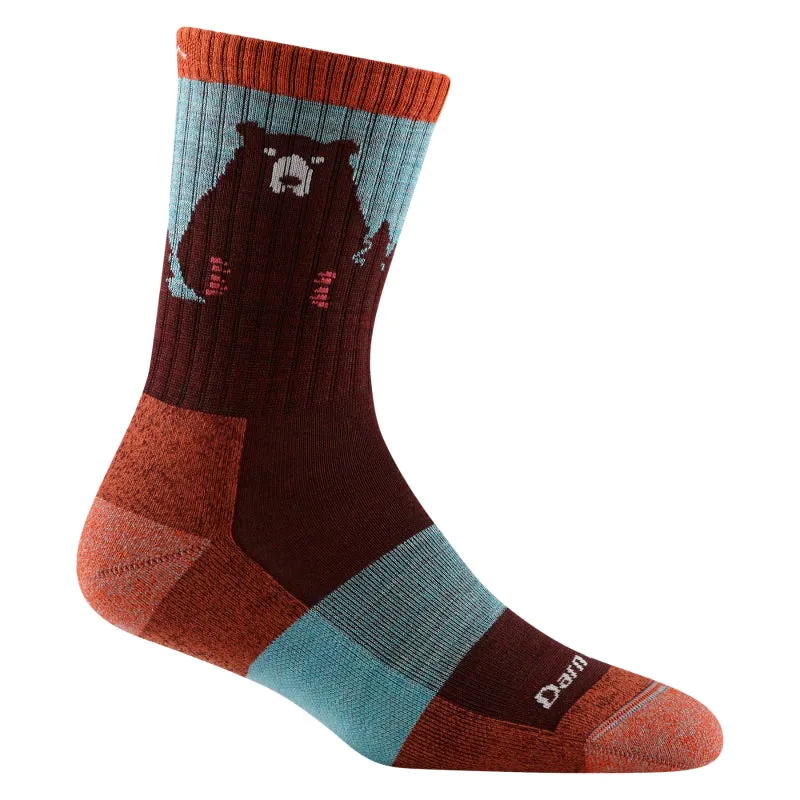 Darn Tough Women's Bear Town Micro Crew Lightweight Hiking Sock