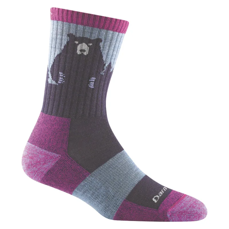 Darn Tough Women's Bear Town Micro Crew Lightweight Hiking Sock