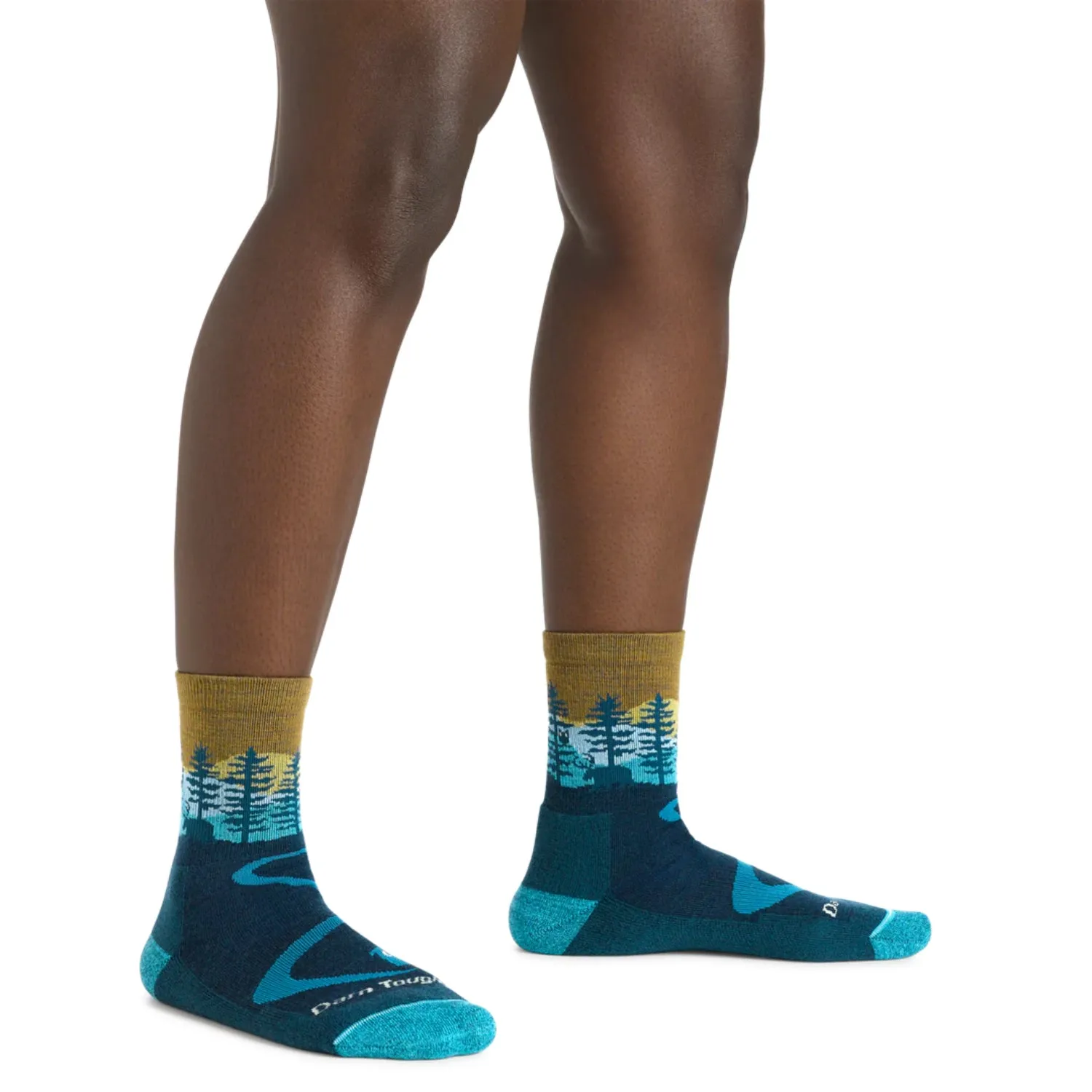 Darn Tough Womens Northwoods Micro Crew Midweight Hiking Sock