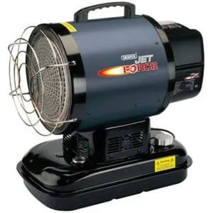 Draper 17111 Jet Force Infrared Diesel And Kerosene Space Heater, 60,000 Btu/17 Kw Dr-17111