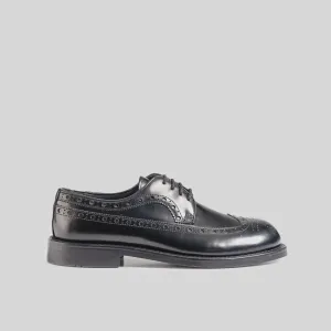 Dress Oxfords Wingtips 124-10 Black