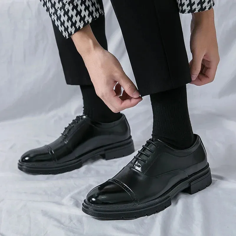 EliteCraft Luxuriöse Oxford Lederschuhe