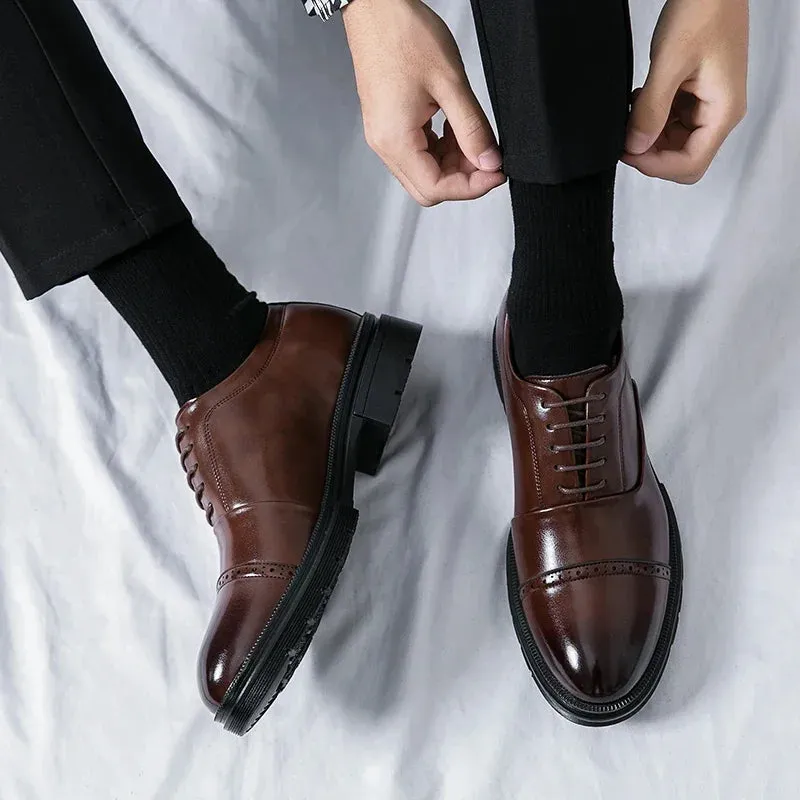 EliteCraft Luxuriöse Oxford Lederschuhe