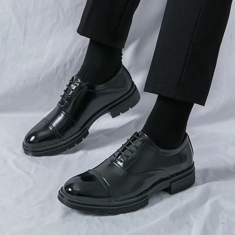 EliteCraft Luxuriöse Oxford Lederschuhe