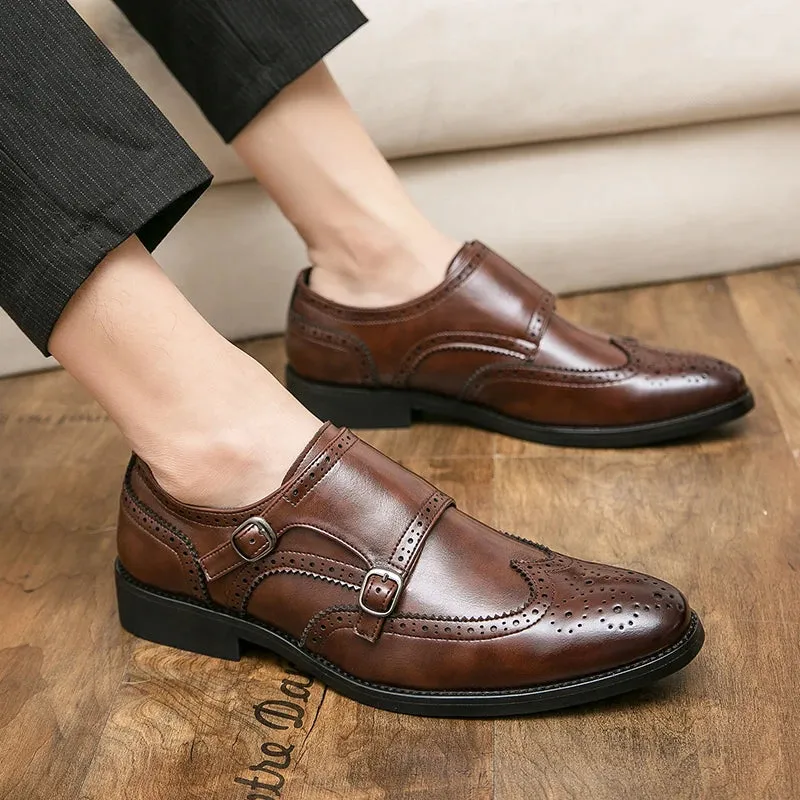 EliteWear Luxus Oxford Schuhe für Herren