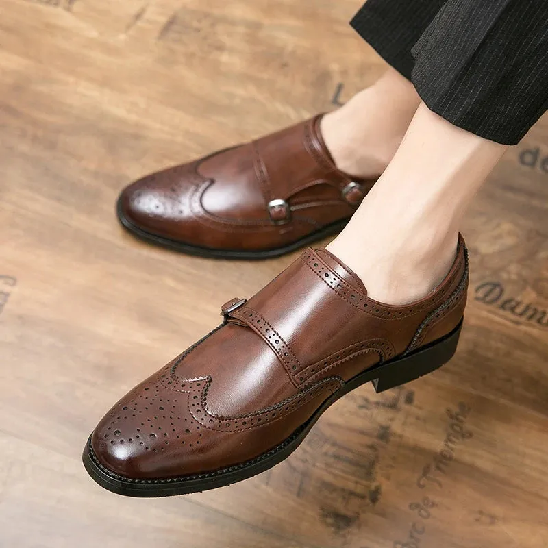EliteWear Luxus Oxford Schuhe für Herren