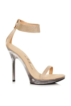 Ellie Shoes 502-HEIDI Rhinestone Sandal
