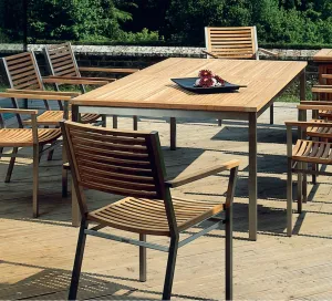 Equinox Dining Table 220 - Barlow Tyrie
