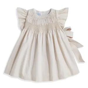 Finnoula Dress -- Sand Oxford