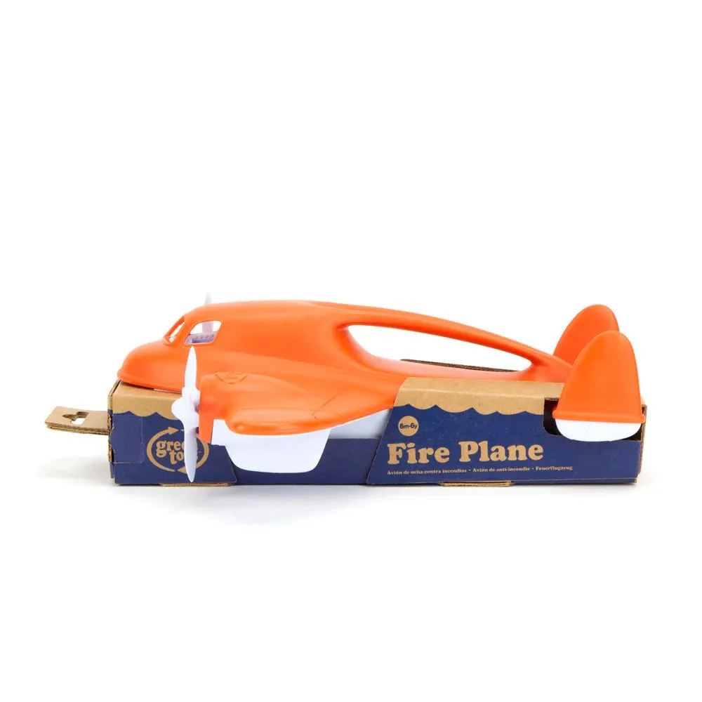 Fire Plane - 100% Recycled Plastic Toy