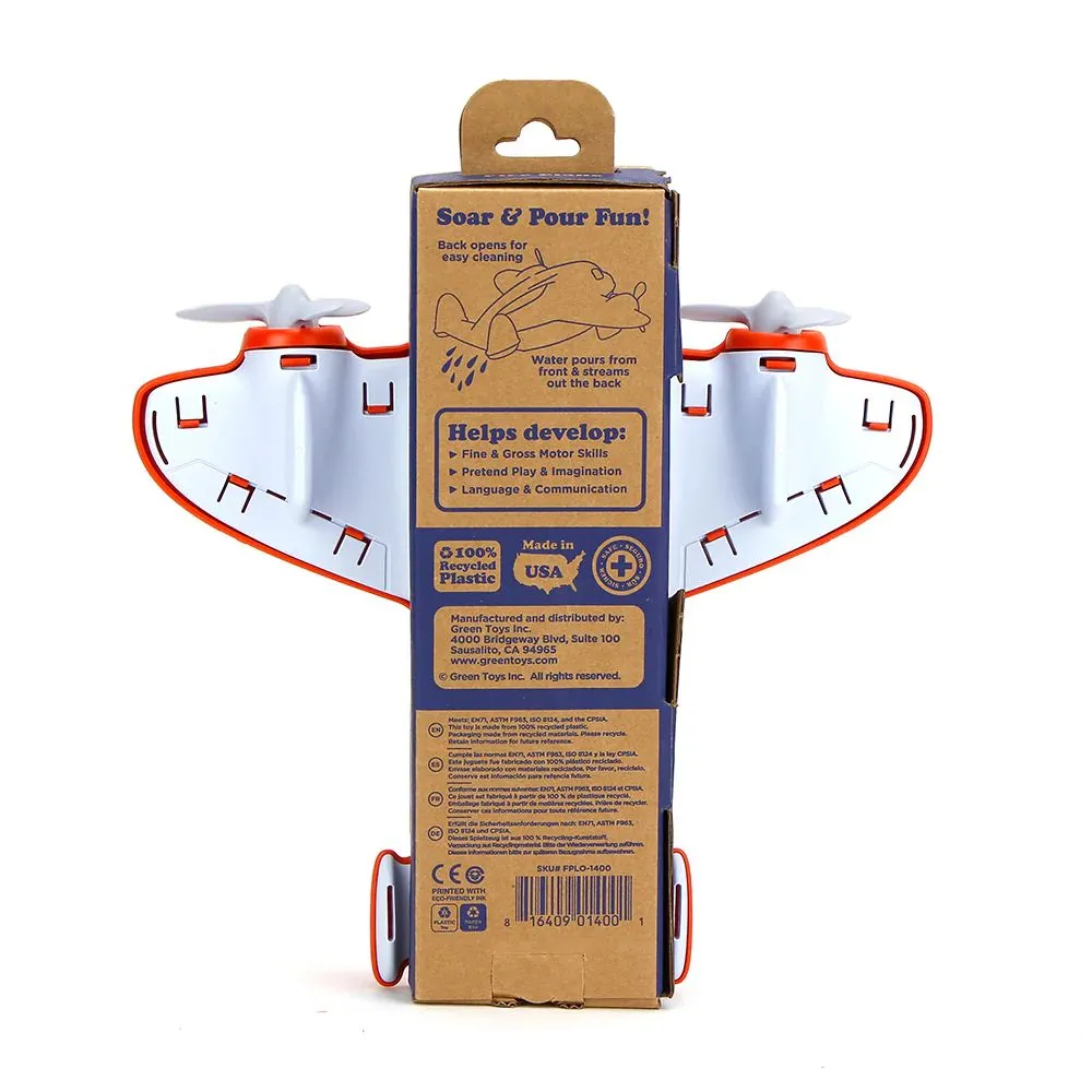 Fire Plane - 100% Recycled Plastic Toy