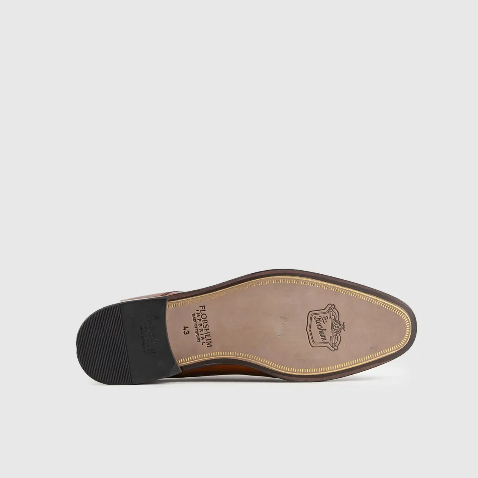 FLORSHEIM MUS PLAIN VAMP TAN