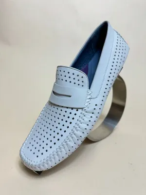 Flyer Off White Perf AquaSilk