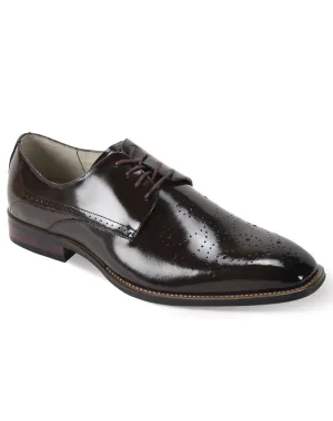 Giovanni Joel Oxford Dress Shoes - Chocolate Brown