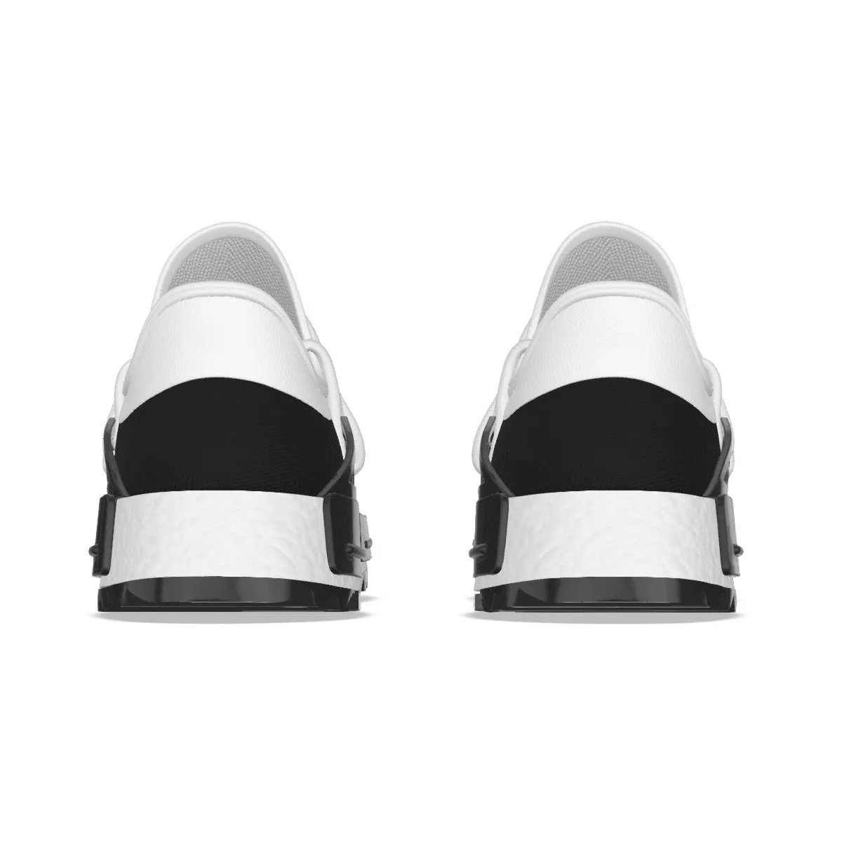 G.M.O.B. Men's Mesh Sneakers (Black/White)