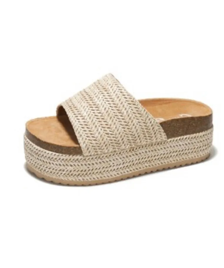 Hacha Chunky Platform Cork Sandal