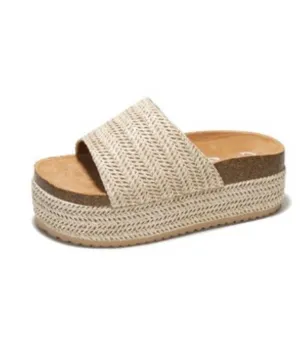 Hacha Chunky Platform Cork Sandal