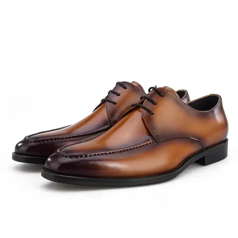 Handmade Full Grain Leather Brogue Shoes
