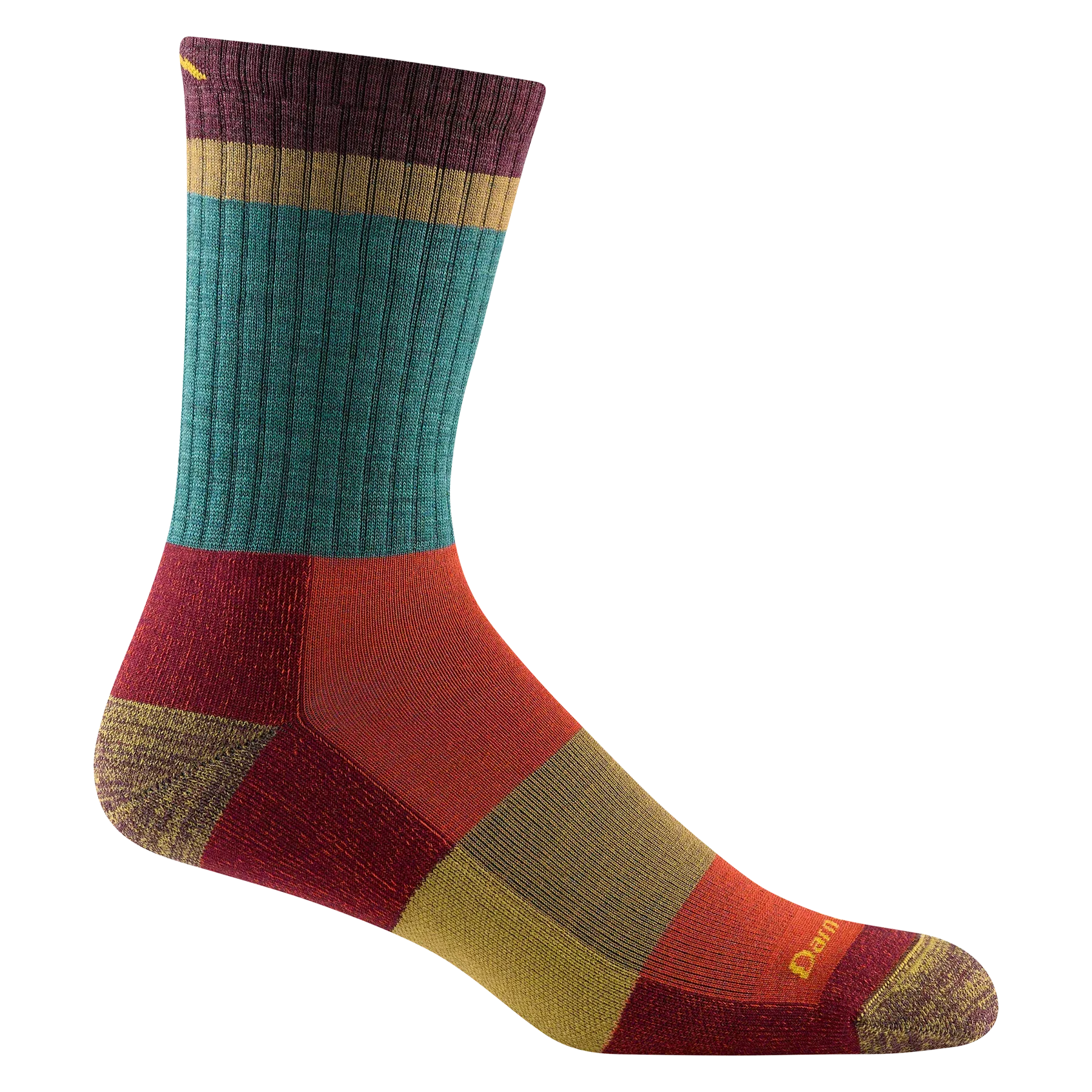 Heady Stripe Micro Crew Lightweight Hiking Sock (Men's) - D1924M