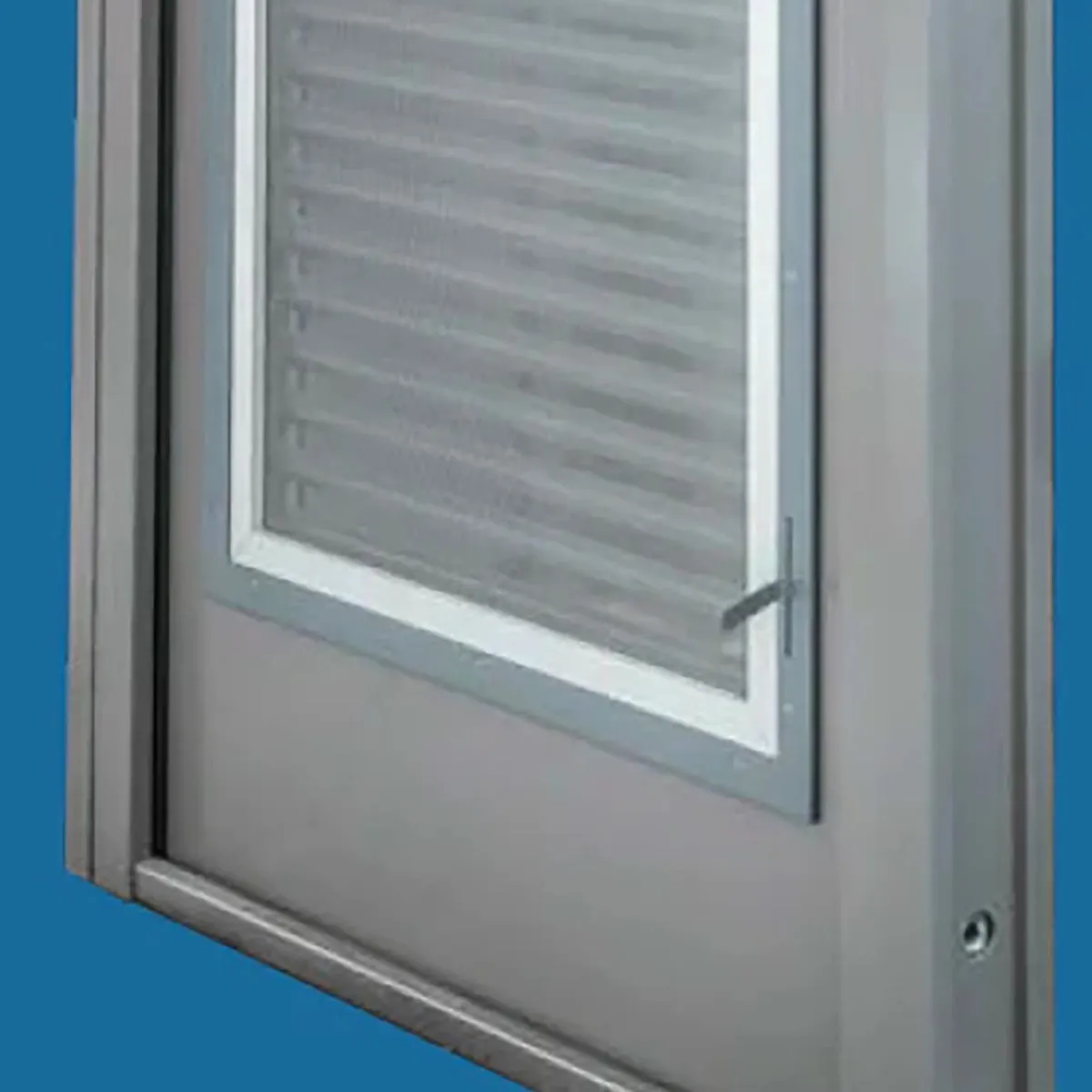 Heavy Duty Fire Escape Fly Screen Door