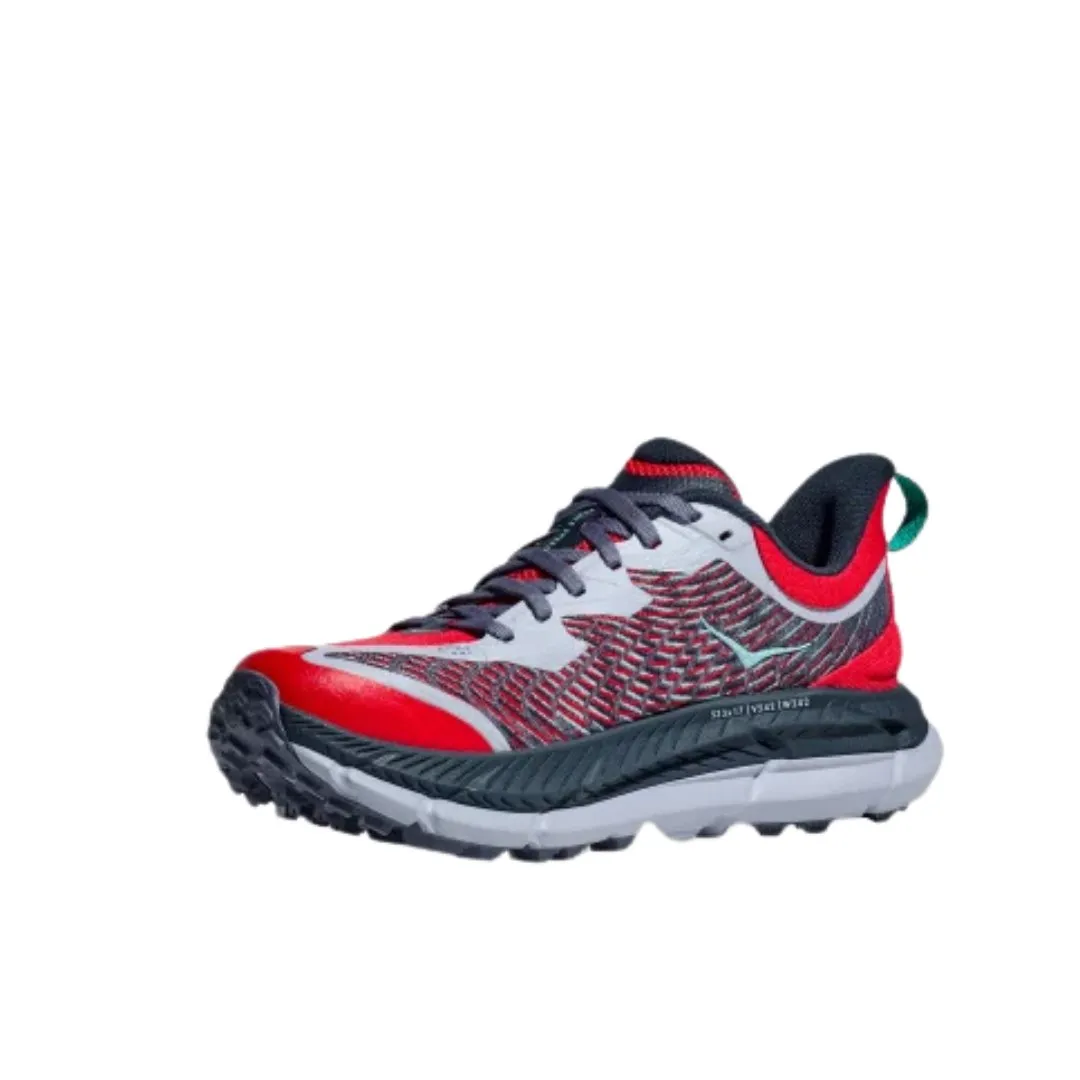 Hoka - Mafate Speed 4 - Men's - Cerise/Stormy Skies