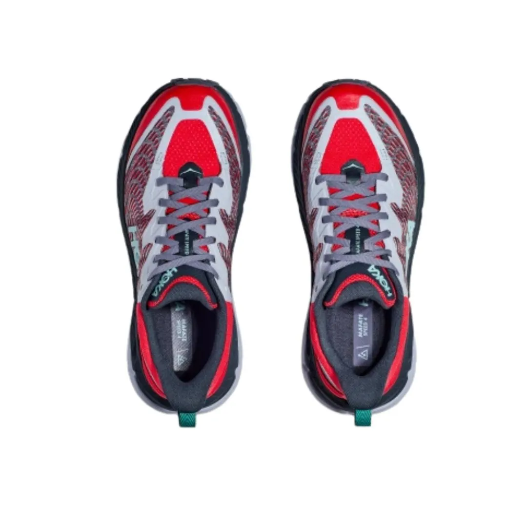 Hoka - Mafate Speed 4 - Men's - Cerise/Stormy Skies