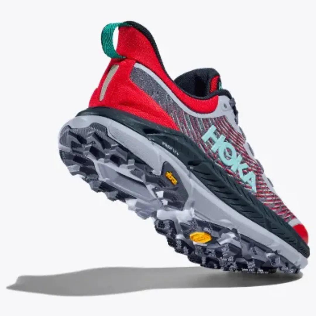 Hoka - Mafate Speed 4 - Men's - Cerise/Stormy Skies