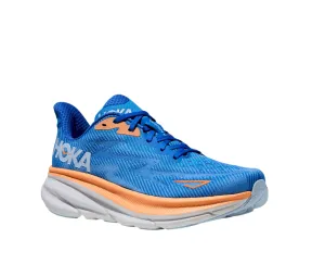 HOKA Men's Clifton 9 Sneaker Lightweight Running Shoe - Coastal Sky/All Aboard