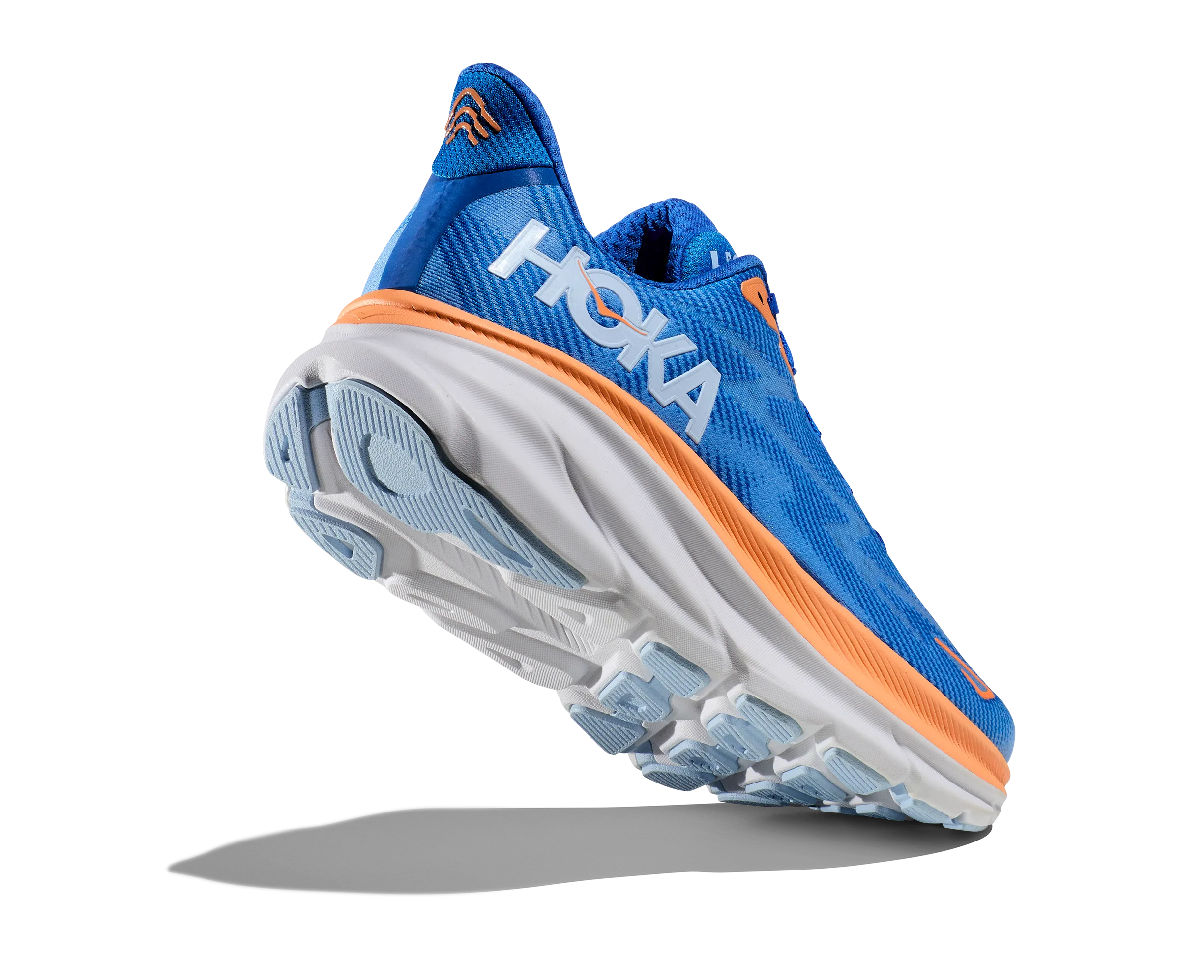 HOKA Men's Clifton 9 Sneaker Lightweight Running Shoe - Coastal Sky/All Aboard