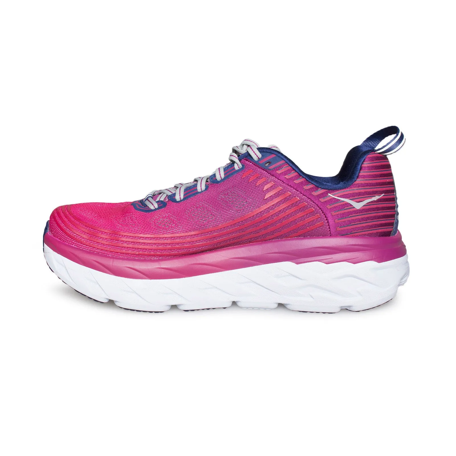 HOKA ONE ONE Bondi 6 Boysenberry / Blue Depth Running Shoes - Women's