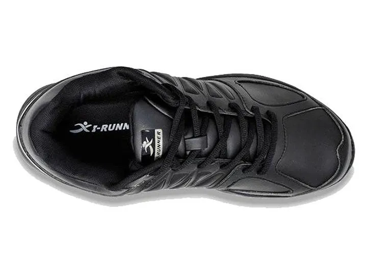 I-Runner Pro Leder-Sneaker für Herren in weiter Passform