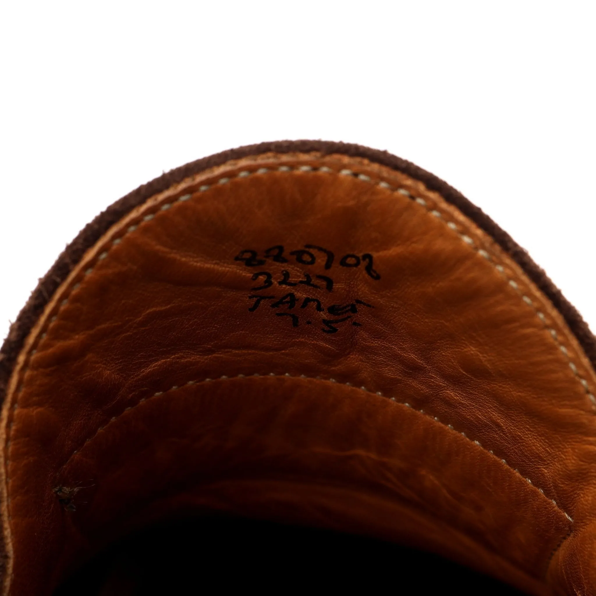 'James' Dark Brown Suede Loafer UK 7