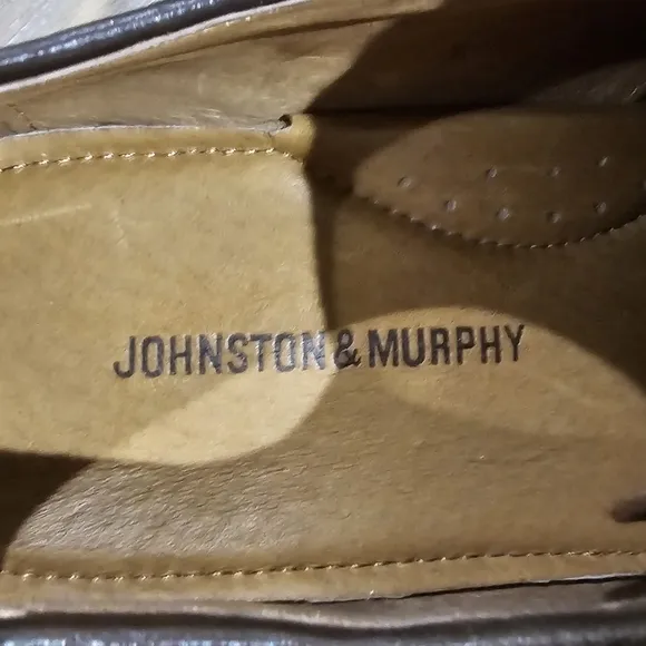 Johnston &amp; Murphy Conard Embossed Wingtip 20-3894 Oak, Men's size 9m