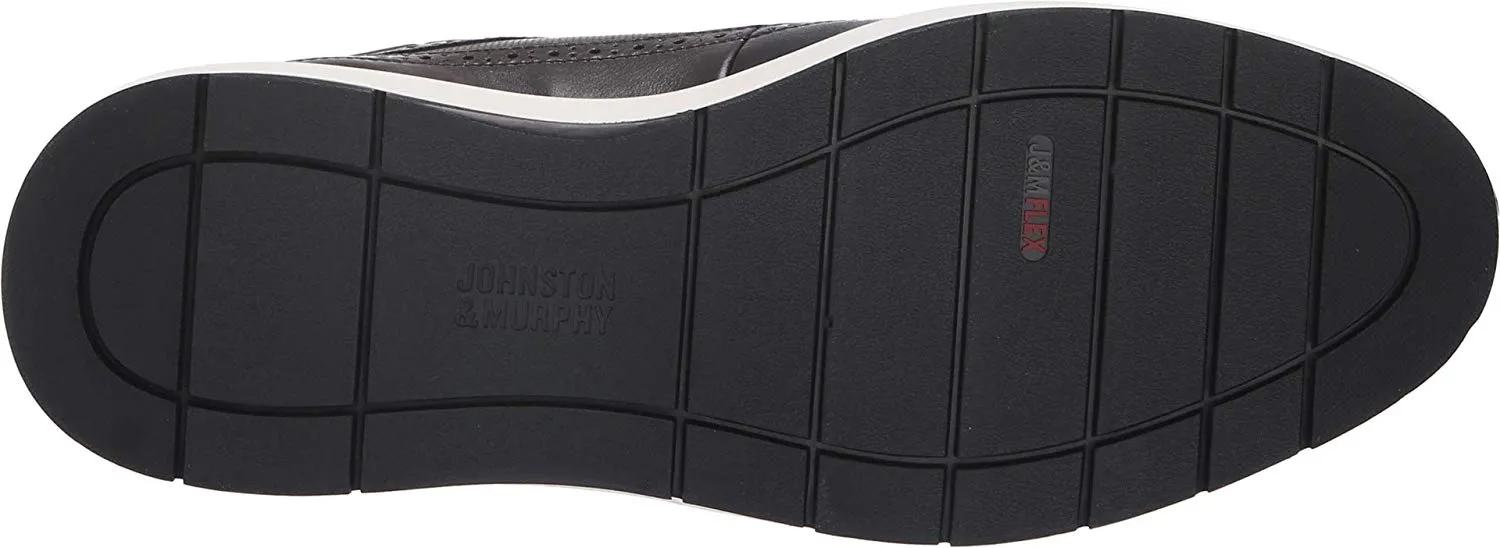 Johnston Murphy Men's ELLISTON EMBOSSED Wingtip Lace Up Shoes