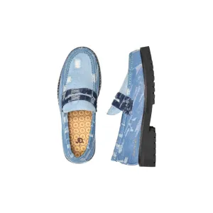Jonathan D Mens Penny Moc Pu Shoe - Pep Mint