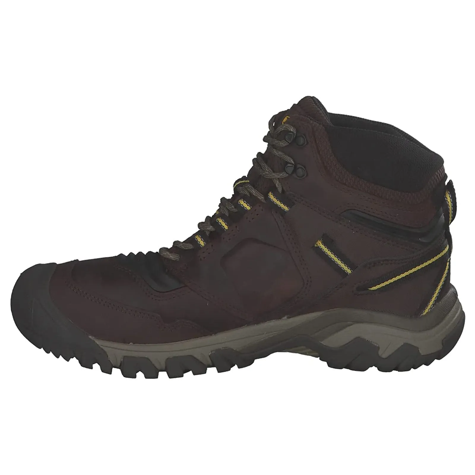 Keen Ridge Flex Mid Leather Textile Men's Ankle Boots