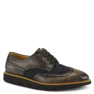 L'Artiste Beaufort Black Wingtip Dress Shoes