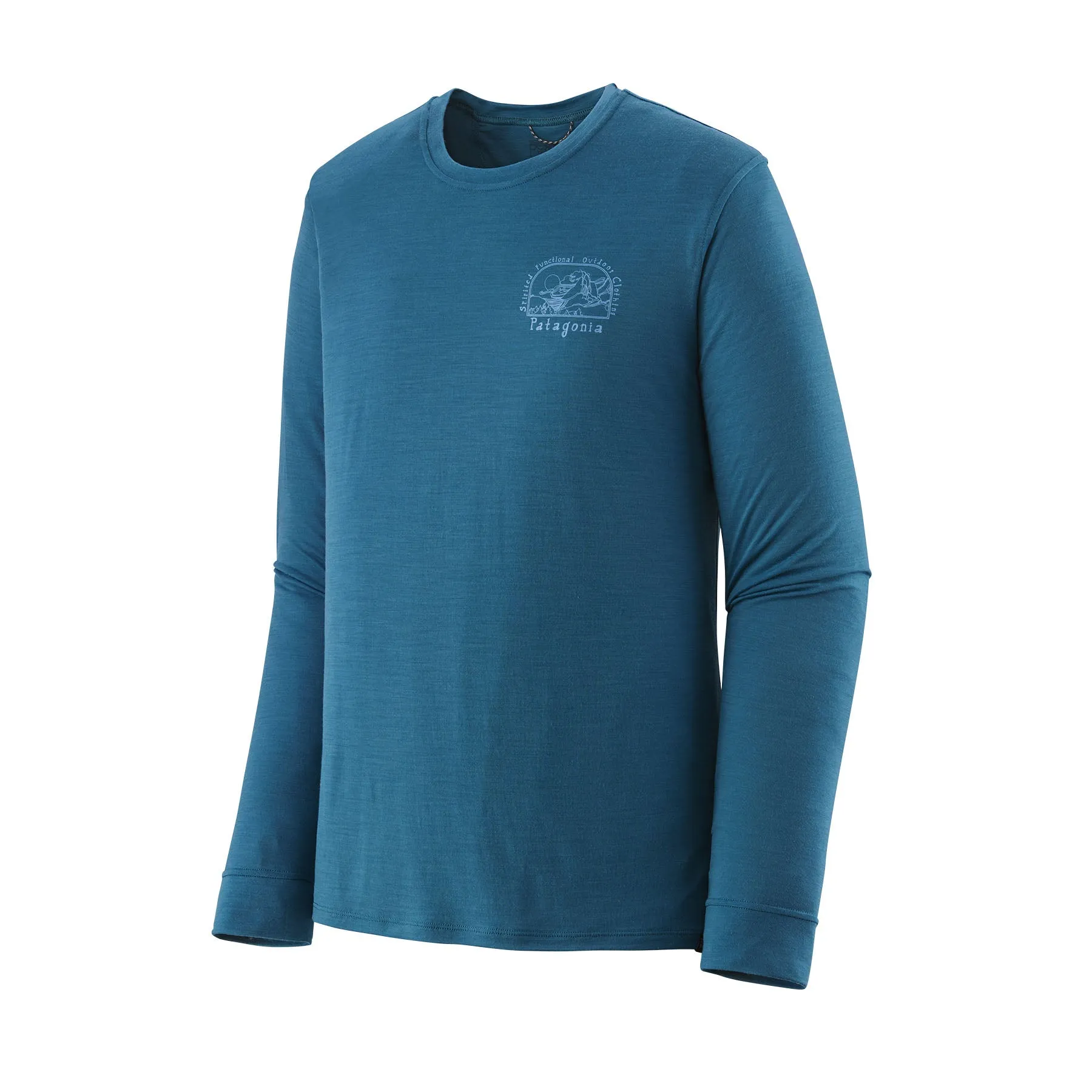 LS Cool Merino Graphic Shirt M
