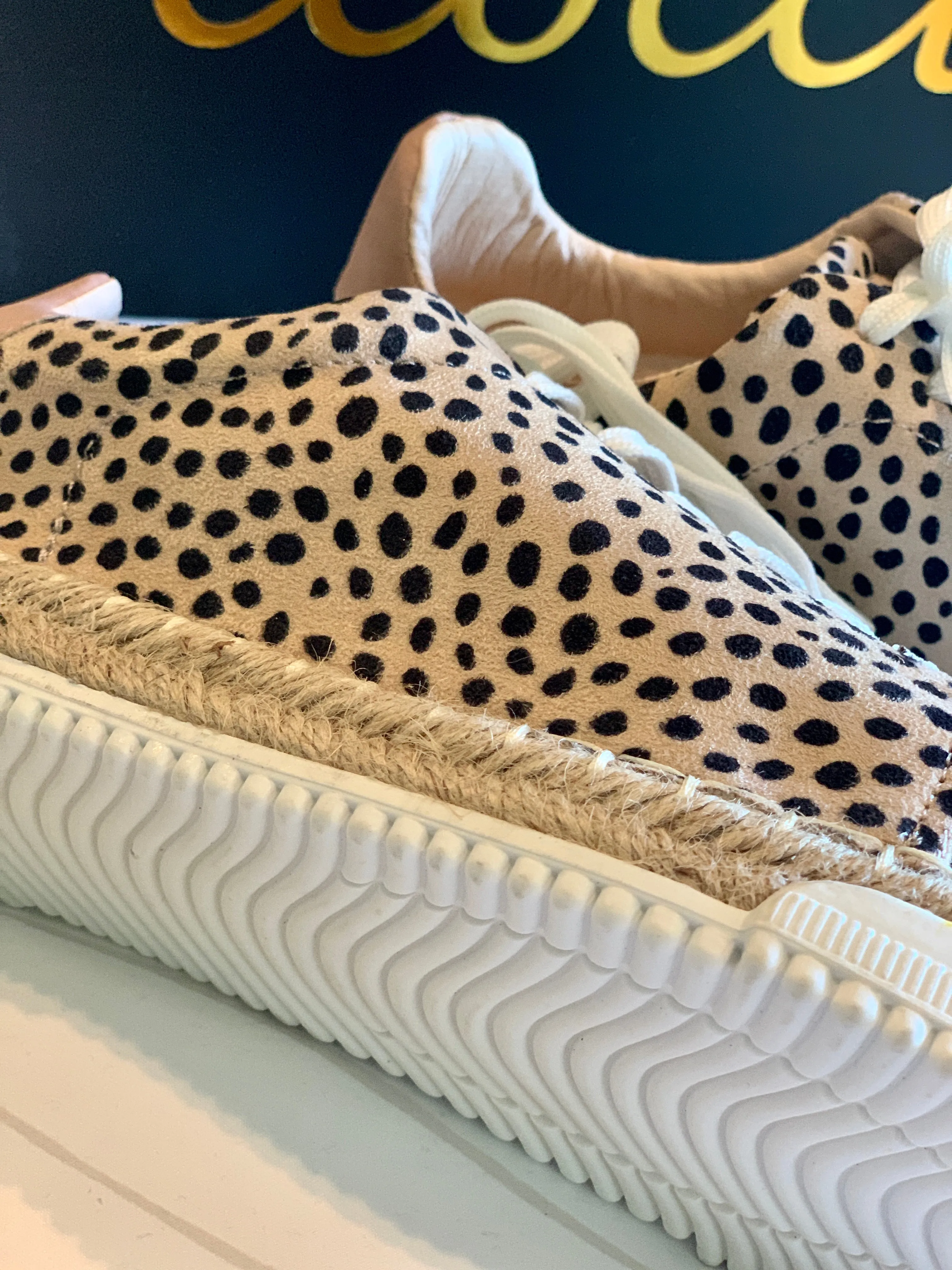 Lucia Espadrille Sneakers - Cheetah