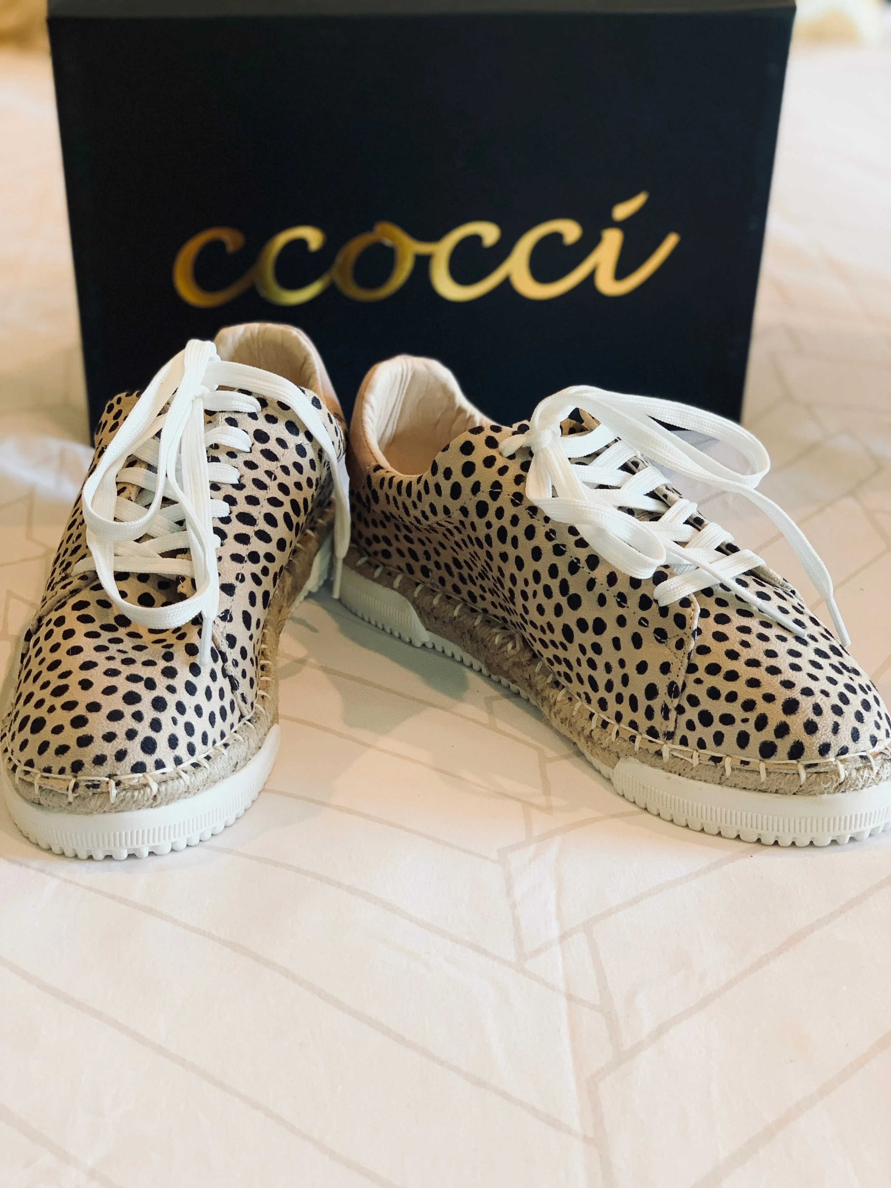 Lucia Espadrille Sneakers - Cheetah