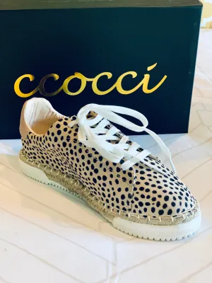 Lucia Espadrille Sneakers - Cheetah