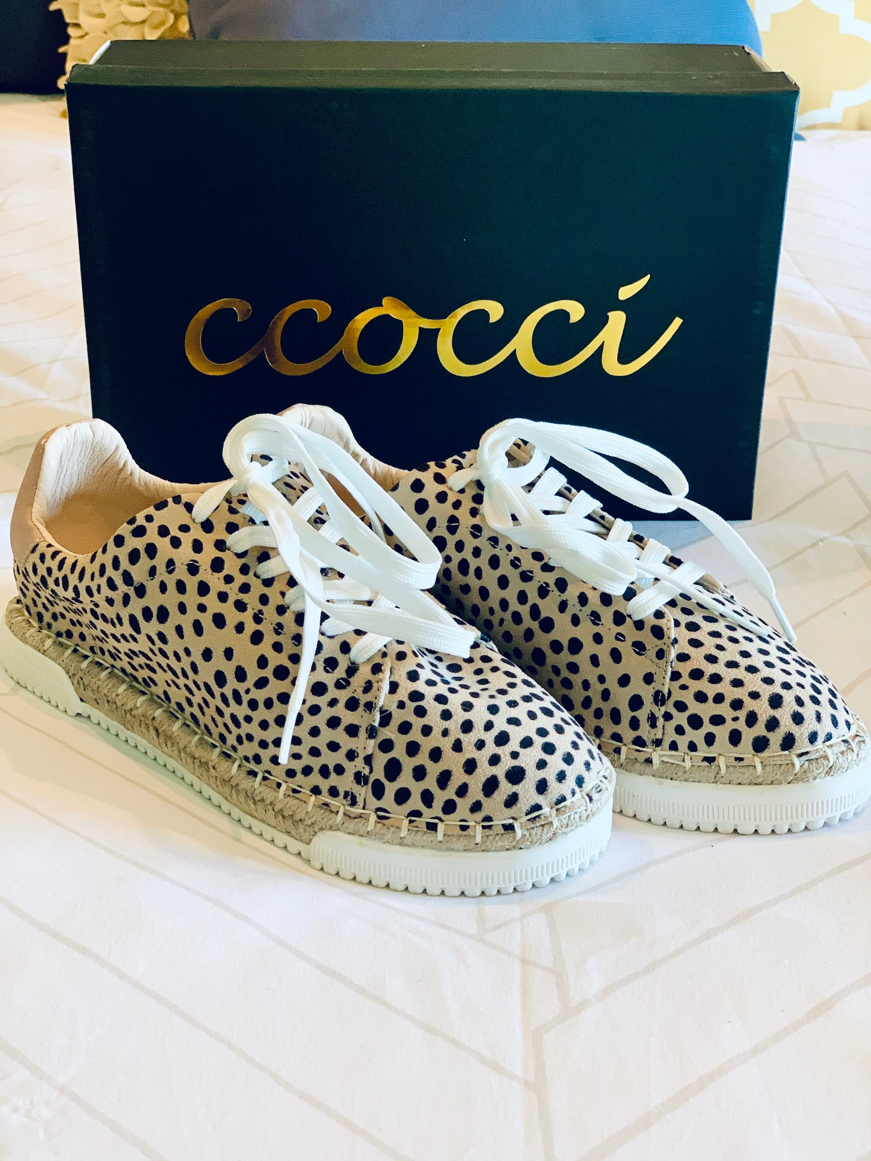 Lucia Espadrille Sneakers - Cheetah