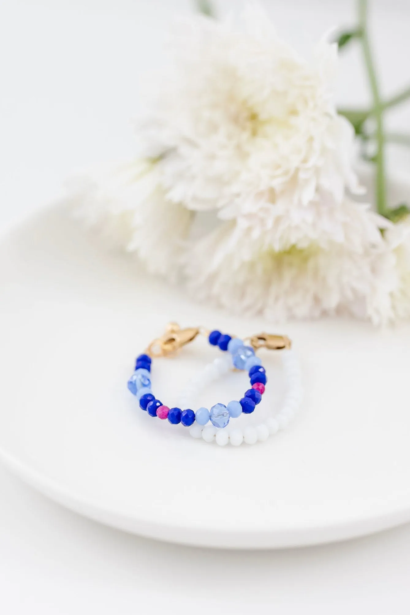 Luisa Baby Bracelet Two-Pack (4MM   6MM Beads)