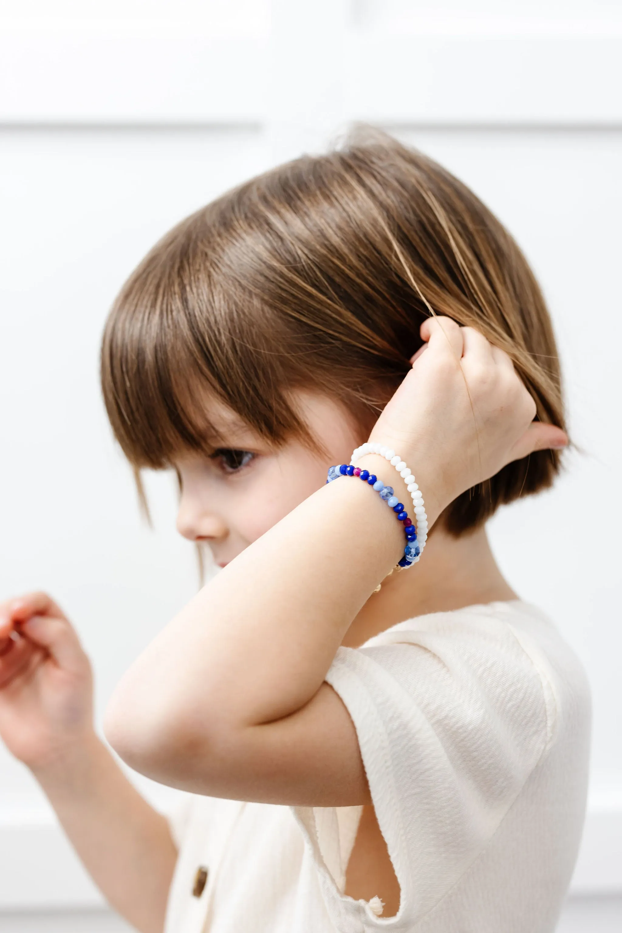Luisa Baby Bracelet Two-Pack (4MM   6MM Beads)