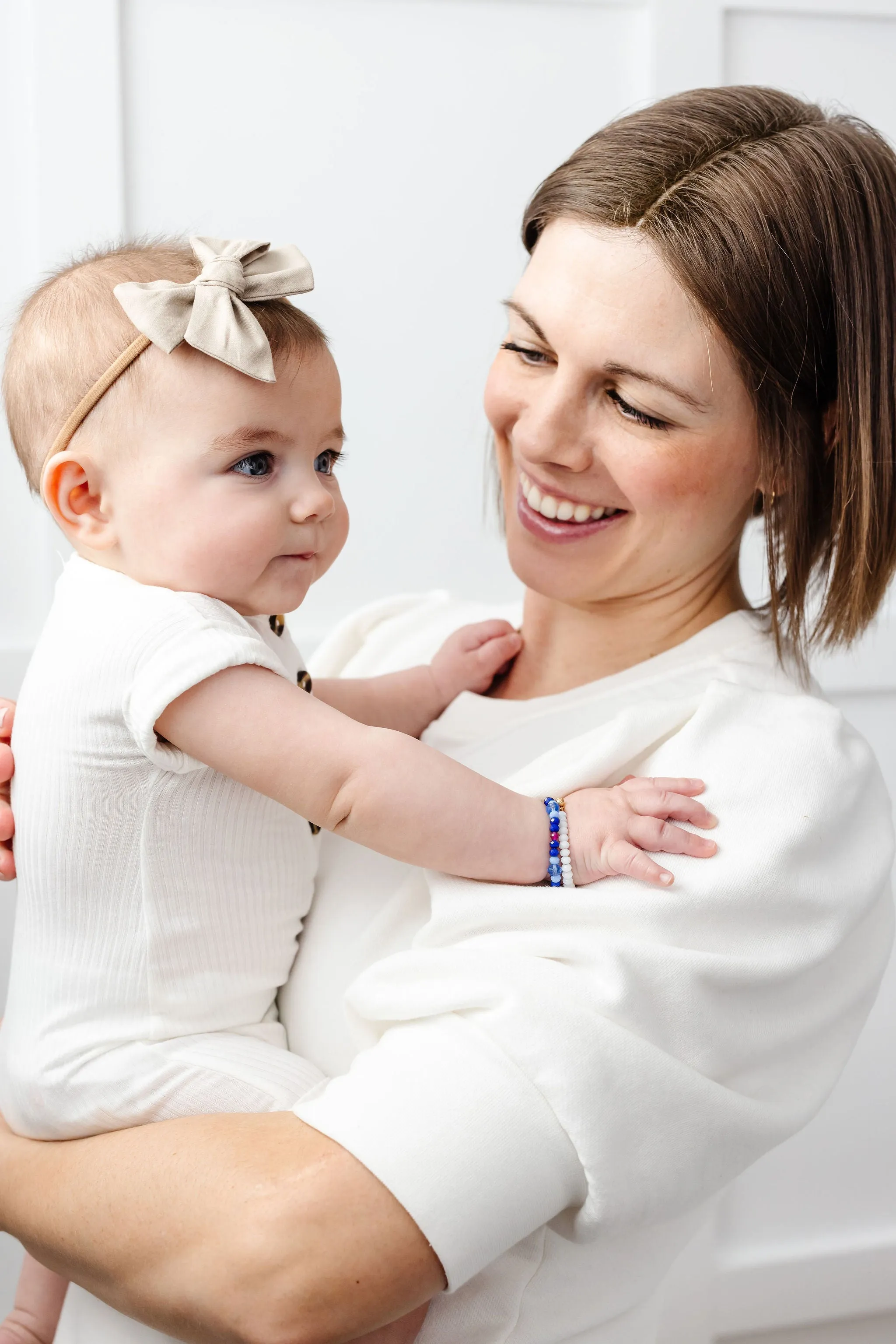 Luisa Baby Bracelet Two-Pack (4MM   6MM Beads)