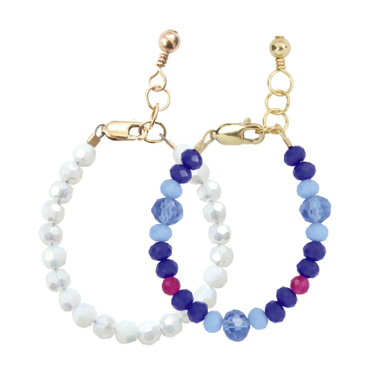 Luisa Baby Bracelet Two-Pack (4MM   6MM Beads)