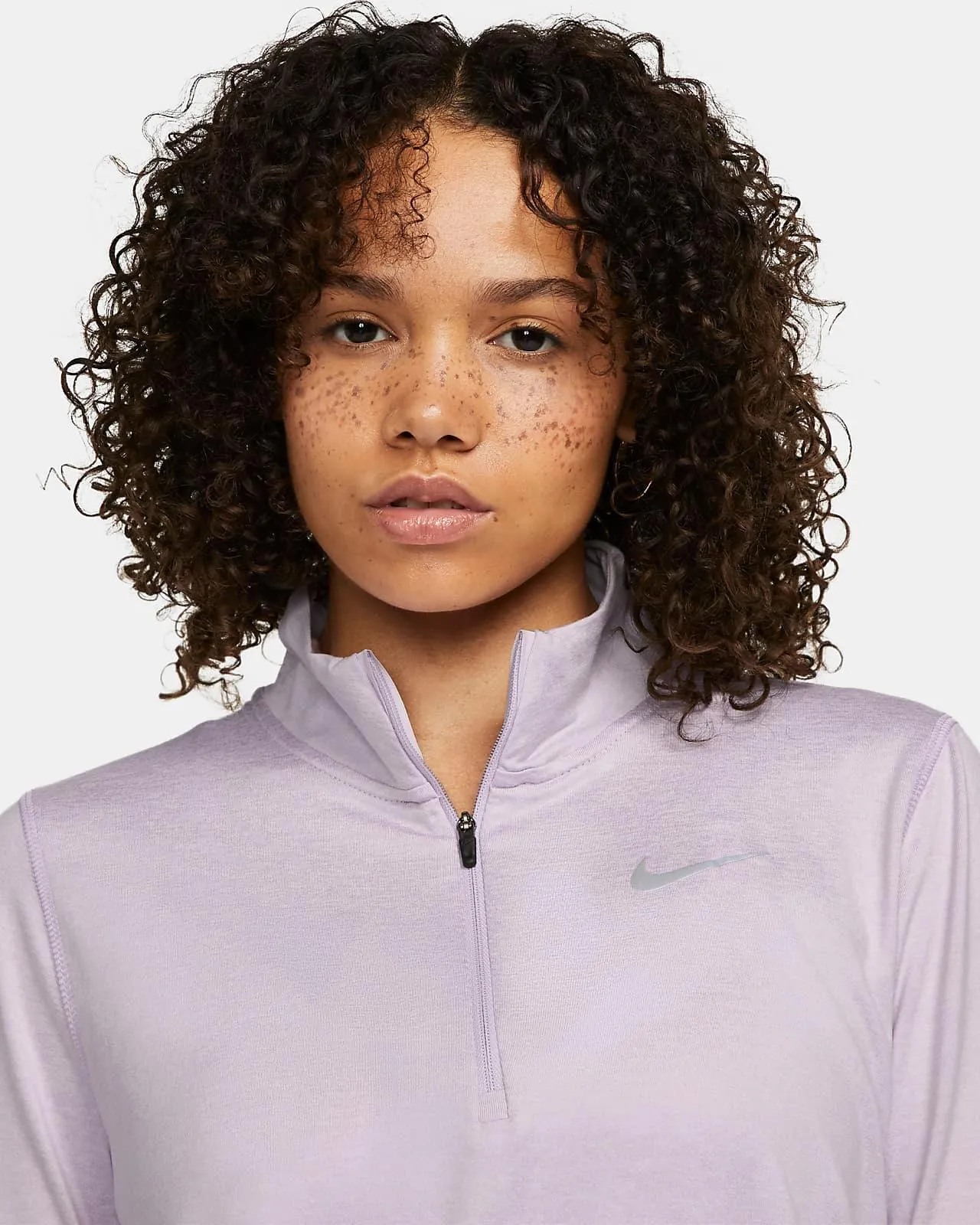 MAGLIA MANICA LUNGA GIACCA RUNNING NIKE OUTDOOR DONNA LILLA