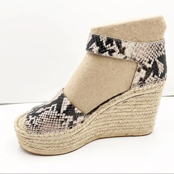 🆕{MARC FISHER} Alida Espadrille Platform Wedge
